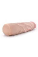 Dildo realistyczne z kręgosłupem giętki penis 19cm Blush