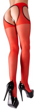 Sex Tights red S/M Cottelli LEGWEAR