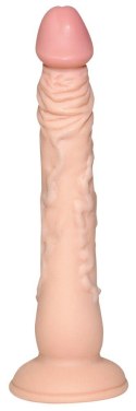 Dildo na przyssawce naturalny rozmiar wąskie 18cm European Lover