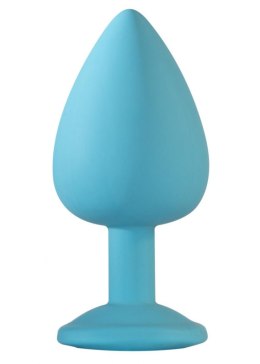 Kolorowy ozdobny korek plug analny kryształ 10cm Lola Toys