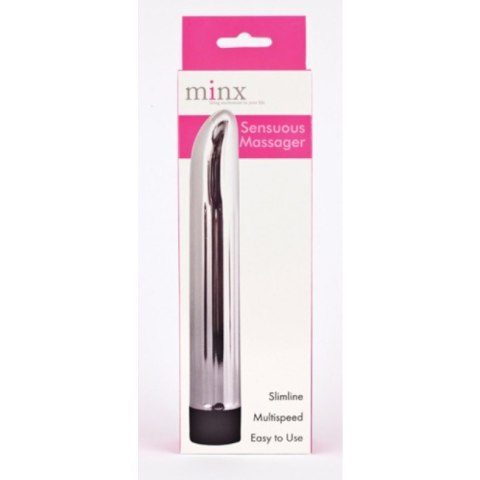 Wibrator- Sensuous Ribbed Vibrator Silver OS Me You Us