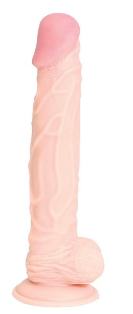 Realistyczny żylasty miękki penis dildo 24 cm NMC