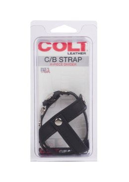 COLT Leather H-Piece Divider Black