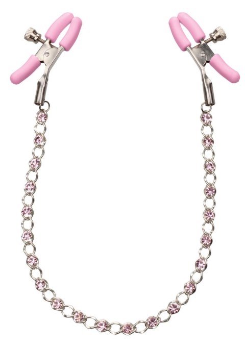 Crystal Chain Nipple Clamps Metal