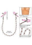 Crystal Chain Nipple Clamps Metal