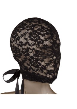 Scandal Corset Lace Hood Black