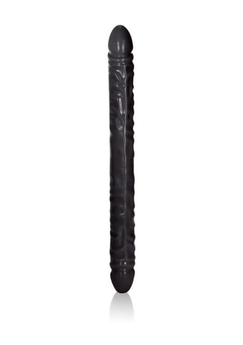 Veined Double Dong 18 inch Black