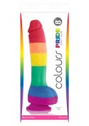 Dildo-COLOURS PRIDE EDITION 8 INCH DONG NS Novelties