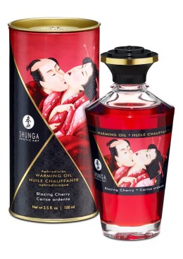 Olejek-WARMING OIL BLAZING CHERRY 100 ML Shunga