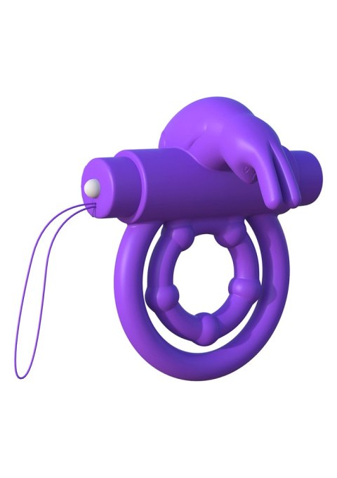 Pierścień-REMOTE CONTROL RABBIT RING PURPLE Pipedream