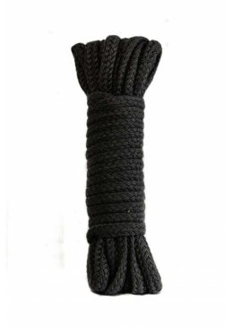 Wiązania-Rope Bondage Collection Black 9м Lola Toys