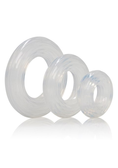 Pierścień-PREMIUM SILICONE RING SET CalExotics