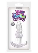 Plug-JELLY RANCHER T PLUG RIPPLE CLEAR NS Novelties