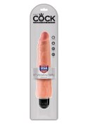 Wibrator-KING COCK 9"""" VIBR STIFFY FLESH