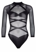 Bielizna-2 PCS OPAQUE BODYSUIT SETOS Leg Avenue