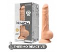 Dildo z przyssawką duże silikonowe naturalne 24cm Silexd