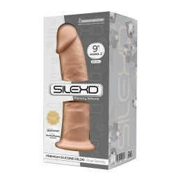 Mocne dildo z przyssawką realistyczny penis 23cm Silexd