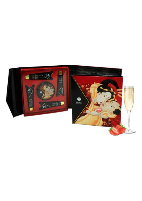 Zestaw-GEISHA SPARKLING STRAWBERRY WINE Shunga