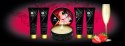 Zestaw-GEISHA SPARKLING STRAWBERRY WINE Shunga