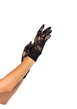 Bielizna-STRETCH LACE WRIST LENGTH GLOVES OS Led Avenue