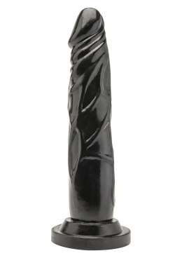 Dildo naturalne sztuczny czarny penis członek 18cm TOYJOY