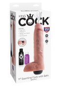 Dildo-squirting cock 11 inch flesh Pipedream