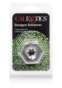 Pierścień-SEXAGON ENHANCER RING CLEAR CalExotics