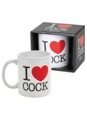 Kubek-I LOVE COCK MUG Spencer & Fleetwood