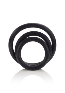 Pierścień-RUBBER RING BLACK SET 3PCS CalExotics