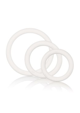 Pierścień-RUBBER RING WHITE SET 3PCS CalExotics