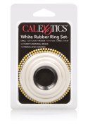 Pierścień-RUBBER RING WHITE SET 3PCS CalExotics