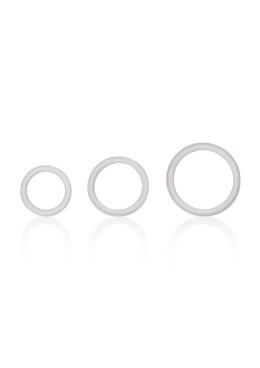 Pierścień-SILICONE SUPPORT RINGS CLEAR CalExotics