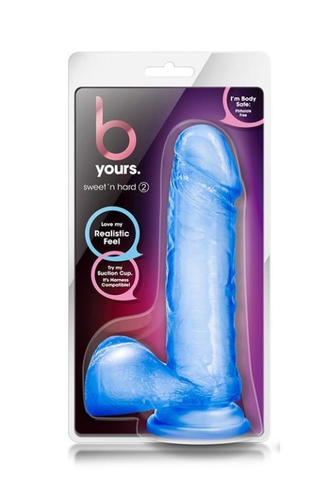 Dildo-b yours sweet n hard 2 blue Blush