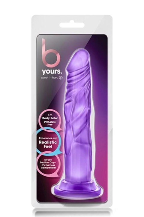 Dildo-b yours sweet n hard 5 purple Blush