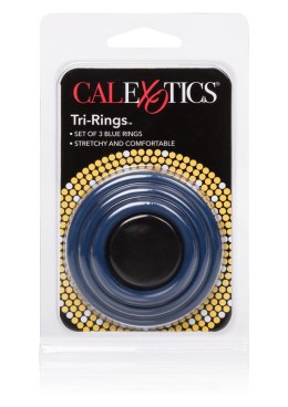 Pierścień-TRI-RINGS BLUE CalExotics