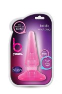 Plug-B YOURS BASIC ANAL PLUG PINK Blush