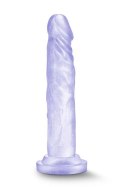 Przezroczyste miękkie dildo mocna przyssawka 17 cm Blush