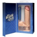 Wibrator-THE REALISTIC COCK VIBR 8 """" FLESH Doc Johnson