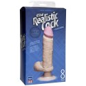 Wibrator-THE REALISTIC COCK VIBR 8 """" FLESH Doc Johnson