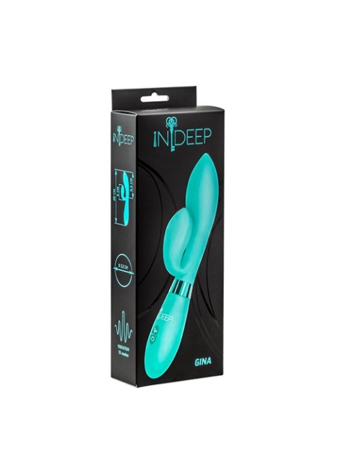 Wibrator-Vibrator Indeep Gina Turquoise Indeep