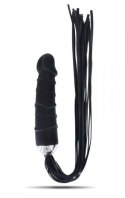 Korek analny silikonowe dildo penis z pejczem sex Toyz4lovers