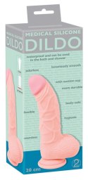 Penis na przyssawce śliczny realistyczny dildo 20c Medical Silicone