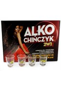 Alko chińczyk 2 gry alkoholowe imprezowe kieliszki PropaGanda