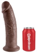 Dildo-COCK 10 INCH BROWN Pipedream