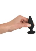 Erotyczny korek do noszenia w pupie sex plug 8cm Black Velvets