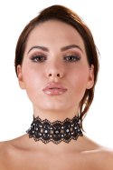 Naszyjnik obroża choker haftowany z kamykami Cottelli ACCESSOIRES