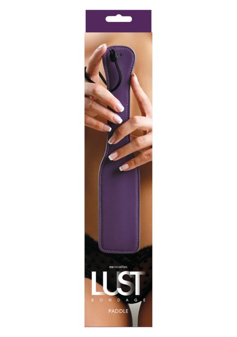 Pejcz-LUST BONDAGE PADDLE PURPLE NS Novelties