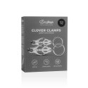 Stymulator-Japanese Clover Clamps With Ring Easytoys