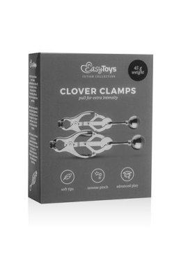 Stymulator-Japanese Clover Clamps With Weights Easytoys