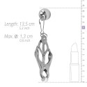 Stymulator-Japanese Clover Clamps With Weights Easytoys